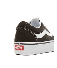 VANS WARD PLATFORM Hohe Turnschuhe schwarz wei&szlig; - Damenschuhe - 6