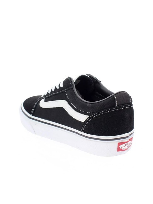 WARD M Canvas-Sneaker wei&szlig; schwarz - Herrenschuhe