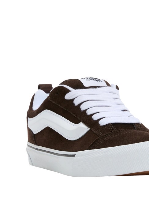 KNU SKOOL Wildleder-Sneaker braun/wei&szlig; - Schuhe Unisex