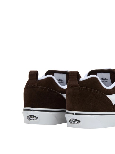 KNU SKOOL Wildleder-Sneaker braun/wei&szlig; - Schuhe Unisex