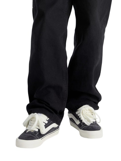 KNU SKOOL Wildleder-Sneaker Schweinswildleder grau - Schuhe Unisex