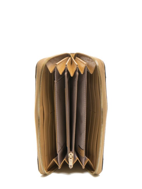 W99 Ledergeldb&ouml;rse beige 5 - Brieftaschen Damen