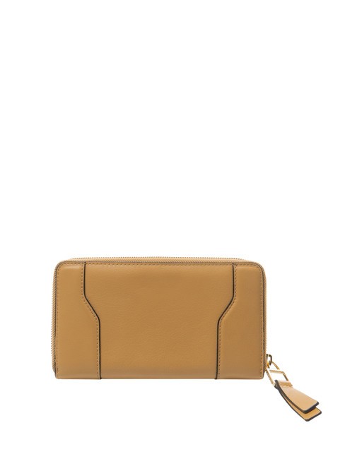 W99 Ledergeldb&ouml;rse beige 5 - Brieftaschen Damen