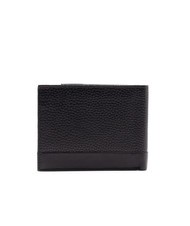 ROCCOBAROCCO ROBERT 8-cc-Geldb&ouml;rse aus strukturiertem Leder Schwarz - Brieftaschen Herren - 3