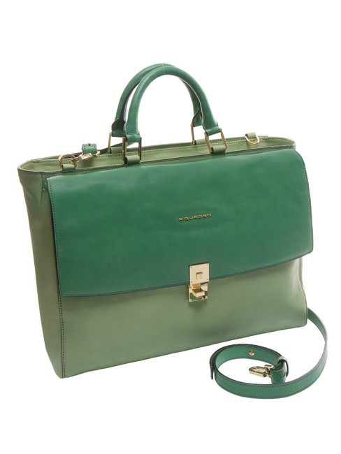 CAMPIONARIO -  DAFNE DAFNE 15,6 "Laptoptasche Gr&uuml;n Gr&uuml;n - Arbeitstaschen