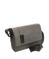 PIQUADRO CAMPIONARIO - P16  Kleiner Messenger aus Leder und Stoff - Arbeitstaschen