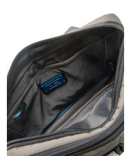 PIQUADRO CAMPIONARIO - P16  Kleiner Messenger aus Leder und Stoff NOBEL - Arbeitstaschen - 5