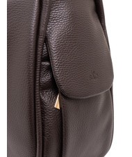 LESAC TRIO  Rucksack aus geh&auml;mmertem Leder Kaffee25 - Damentaschen - 7