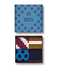 HAPPY SOCKS NEW VINTAGE Geschenkset mit 4 Paar Socken Marine - Unisex-Socken - 6