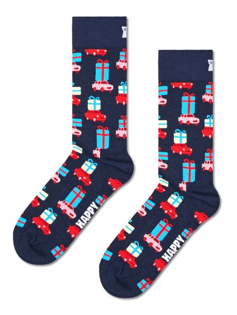 HOLIDAY TREE Geschenkset mit 3 Paar Socken Gr&uuml;n - Unisex-Socken