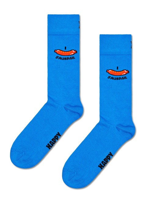 BREAKFAST Geschenkset mit 4 Paar Socken Blau - Unisex-Socken