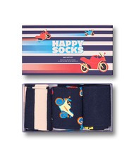 HAPPY SOCKS NAVY Geschenkset mit 3 Paar Socken Marine - Unisex-Socken - 5