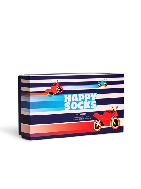 NAVY Geschenkset mit 3 Paar Socken Marine - Unisex-Socken