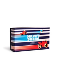 HAPPY SOCKS NAVY Geschenkset mit 3 Paar Socken Marine - Unisex-Socken - 6