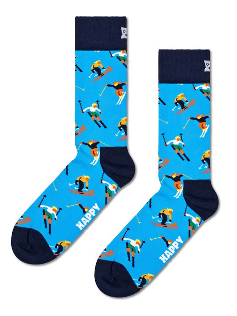 SKIING CHALET Geschenkset mit 2 Paar Socken braun - Unisex-Socken