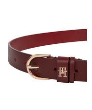 TOMMY HILFIGER ESSENTIAL EFFORTLESS Hergestellt in Italien Lederg&uuml;rtel Ochsenblut - G&uuml;rtel - 2