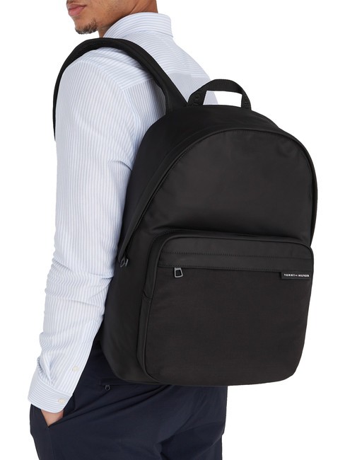 TH ELEMENT REPREVE Rucksack aus recyceltem Stoff Schwarz - PC-Rucks&auml;cke