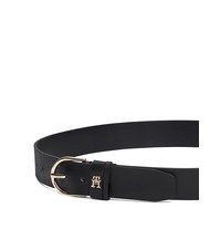 TOMMY HILFIGER ESSENTIAL EFFORTLESS Hergestellt in Italien Lederg&uuml;rtel Schwarz - G&uuml;rtel - 2