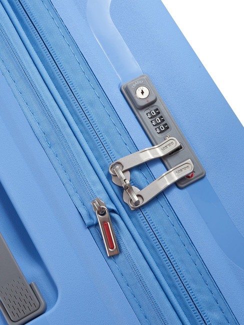 CLAVEL MR  Extra gro&szlig;er Trolley, erweiterbar Porzellanblau - Harte Trolleys