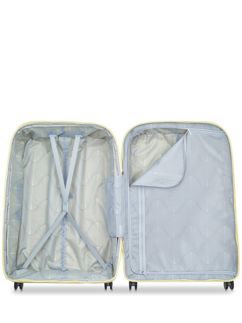 CLAVEL MR  Extra gro&szlig;er Trolley, erweiterbar hellgelb - Harte Trolleys