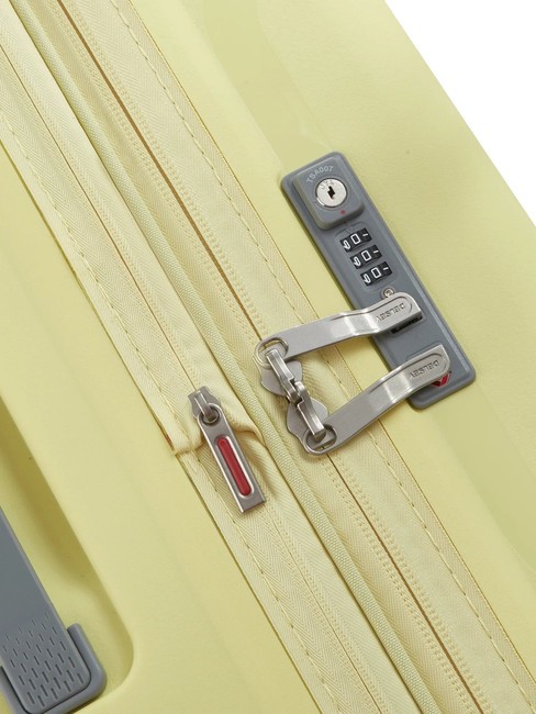 CLAVEL MR  Extra gro&szlig;er Trolley, erweiterbar hellgelb - Harte Trolleys