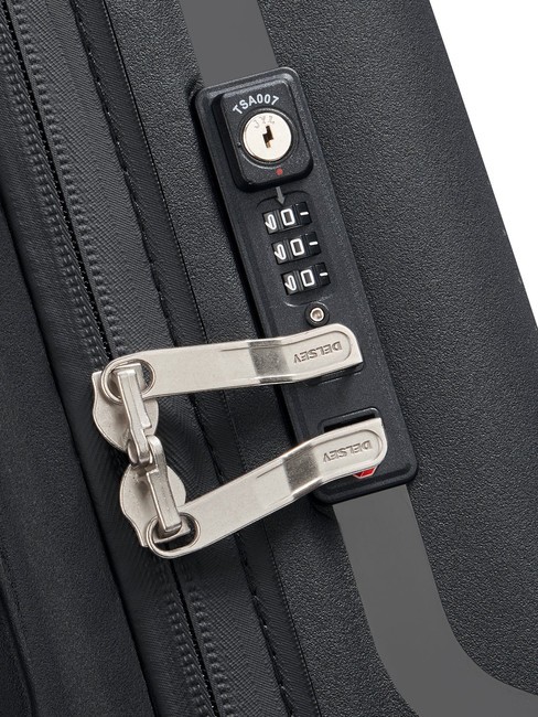 CLAVEL MR  Handgep&auml;ckwagen Schwarz - Handgep&auml;ck