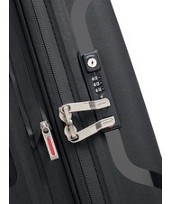 DELSEY CLAVEL MR  Gro&szlig;er, erweiterbarer Trolley Schwarz - Harte Trolleys - 4