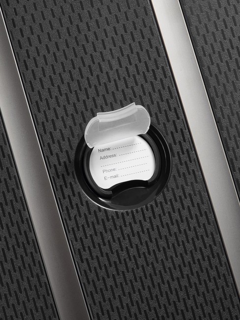 MONCEY MR Schlanker Handgep&auml;ckwagen Schwarz - Handgep&auml;ck