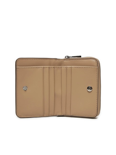 CK JEANS MINIMAL MONOGRAM  Mittelgro&szlig;e Geldb&ouml;rse mit umlaufendem Rei&szlig;verschluss Geschirr - Brieftaschen Damen