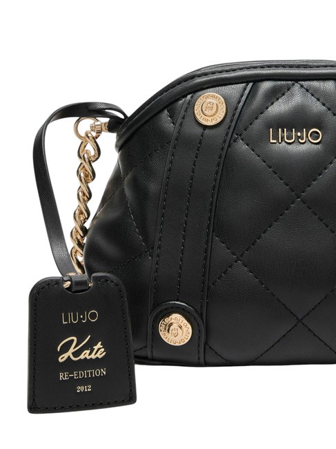 KATE Kleine gesteppte Umh&auml;ngetasche SCHWARZ - Damentaschen