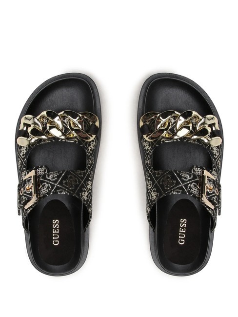 FATEMA  Juwelensandalen bla / pla - Damenschuhe