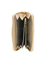 ROCCOBAROCCO LOLA Gro&szlig;e Geldb&ouml;rse mit umlaufendem Rei&szlig;verschluss Beige - Brieftaschen Damen - 2