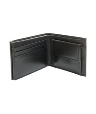 ROCCOBAROCCO PLAIN 8-cc-Lederbrieftasche Schwarz - Brieftaschen Herren - 3