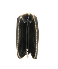 ROCCOBAROCCO CLAIR Mittelgro&szlig;e Geldb&ouml;rse mit umlaufendem Rei&szlig;verschluss Schwarz - Brieftaschen Damen - 2