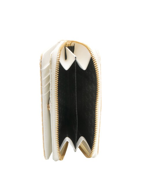 FRIDA Mittelgro&szlig;e Jacquard-Geldb&ouml;rse nicht-gerade weiss - Brieftaschen Damen