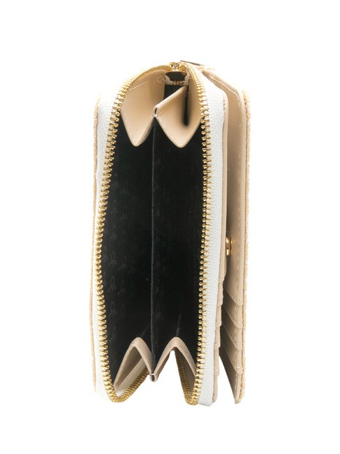 FRIDA Mittelgro&szlig;e Jacquard-Geldb&ouml;rse Senf - Brieftaschen Damen