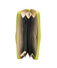 ROCCOBAROCCO GAIA Gro&szlig;e Geldb&ouml;rse mit umlaufendem Rei&szlig;verschluss Gr&uuml;n - Brieftaschen Damen - 2