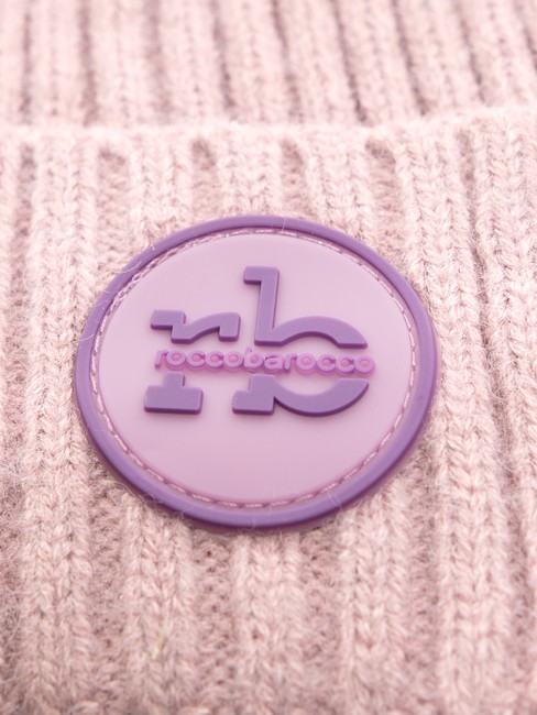 PON PON Kappe mit Manschette lila - M&uuml;tzen/H&uuml;te