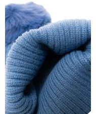 ROCCOBAROCCO PON PON Kappe mit Manschette blau - M&uuml;tzen/H&uuml;te - 4