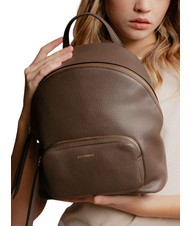 COCCINELLE JEN Runder Lederrucksack mit Tasche Ebenholz - Damentaschen - 4