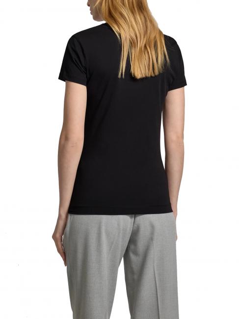 SS VN PYTHON TRIANGLE Kurzarm-T-Shirt jetbla - T-Shirts und Tops f&uuml;r Damen