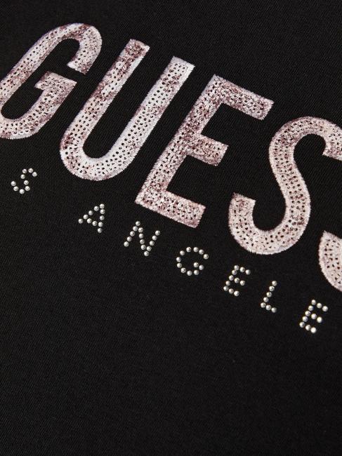 SS CN PYTHON Baumwoll-T-Shirt jetbla - T-Shirts und Tops f&uuml;r Damen