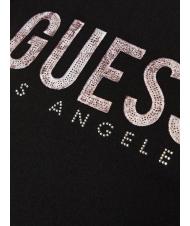 GUESS SS CN PYTHON Baumwoll-T-Shirt jetbla - T-Shirts und Tops f&uuml;r Damen - 4