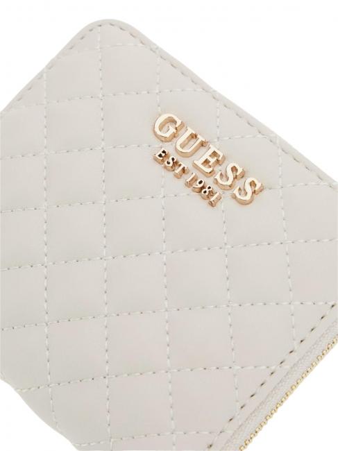 ECO RIANEE Kleine gesteppte Geldb&ouml;rse STEIN - Brieftaschen Damen