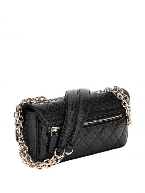 BESSEY Wandelbare Tasche mit Klappe SCHWARZ - Damentaschen