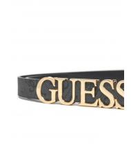 GUESS ZAMIRA G&uuml;rtel mit Metalllogo Kohle - G&uuml;rtel - 3