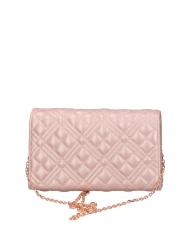 LOVE MOSCHINO QUILTED Clutch mit Kettenschulterriemen Pulver - Damentaschen - 3
