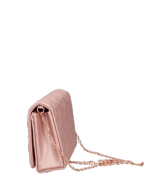 QUILTED Clutch mit Kettenschulterriemen Pulver - Damentaschen