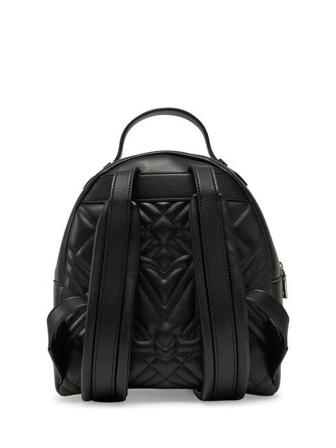 QUILTED Rucksack mit Tasche Schwarz Schwarz - Damentaschen