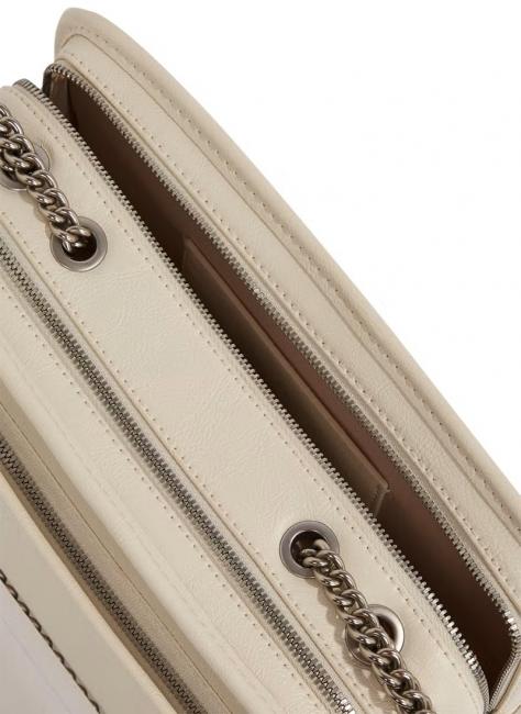 UTILITY Kleine Umh&auml;ngetasche aus Metall Tofu - Damentaschen